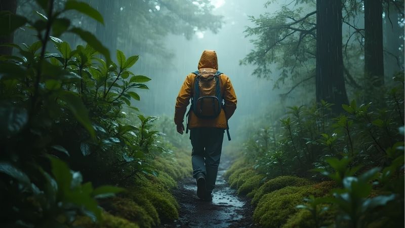 How to Approach Hiking in Wet Weather