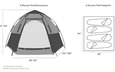 Tent Size Chart: How to Pick the Right Capacity for 2026